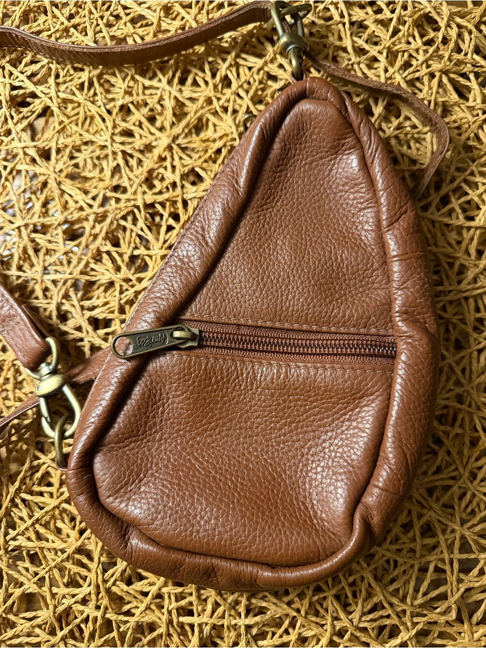 Ameribag Brown Mini Leather Bag